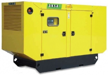 Дизельный генератор 108 квт Aksa AC-150 в кожухе с АВР - новый