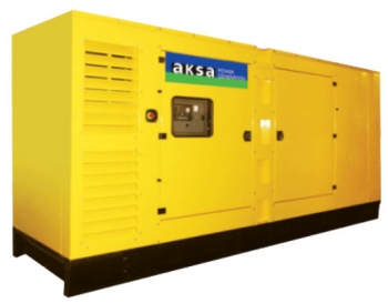 Дизельный генератор 600 квт Aksa AC-825 в кожухе с АВР - новый